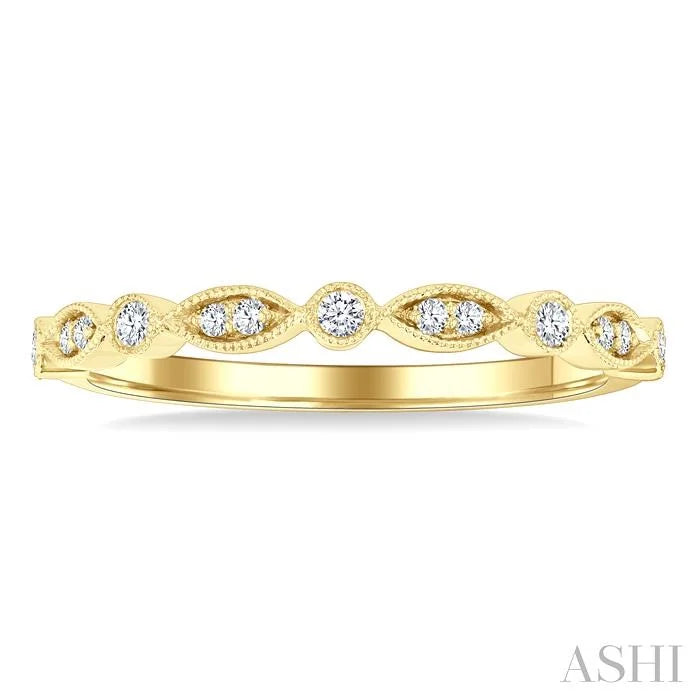 Stackable Diamond Wedding Band