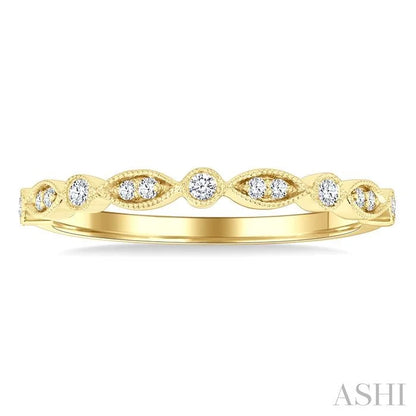 Stackable Diamond Wedding Band