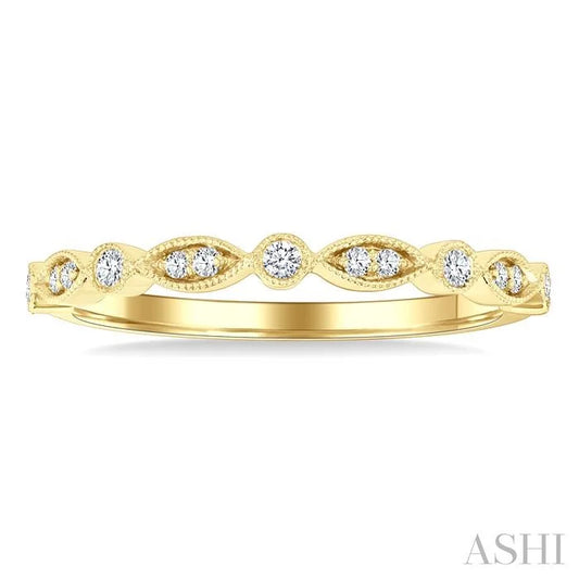 Stackable Diamond Wedding Band