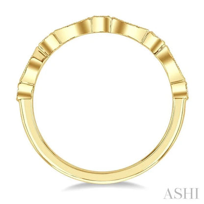 Stackable Diamond Wedding Band