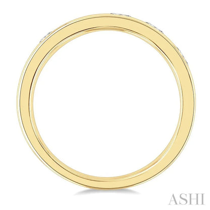 Mixed Shape Bezel Set Diamond Fashion Band