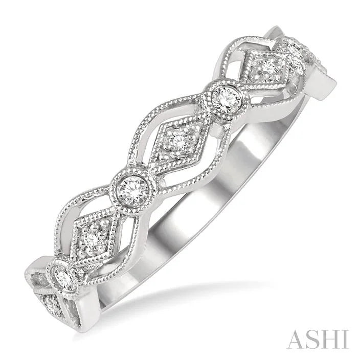 Stackable Diamond Fashion Band