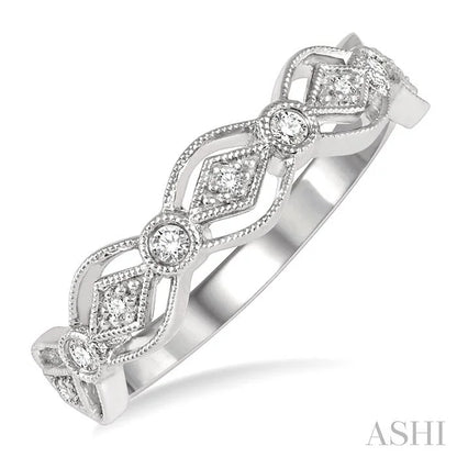 Stackable Diamond Fashion Band