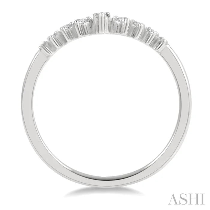 Chevron Diamond Fashion Ring