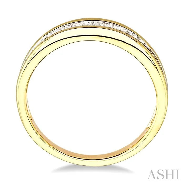 Channel Set Baguette Diamond Wedding Band