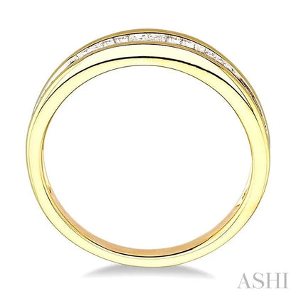 Channel Set Baguette Diamond Wedding Band