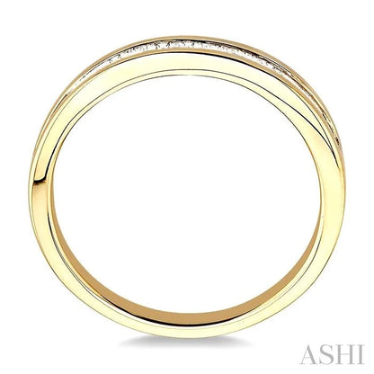 Channel Set Baguette Diamond Wedding Band