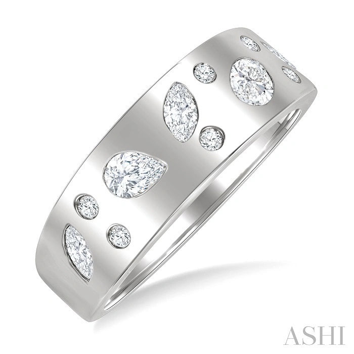 Mixed Shape Diamond Fashion Band