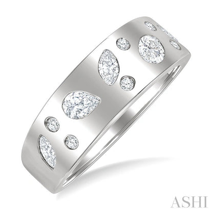 Mixed Shape Diamond Fashion Band