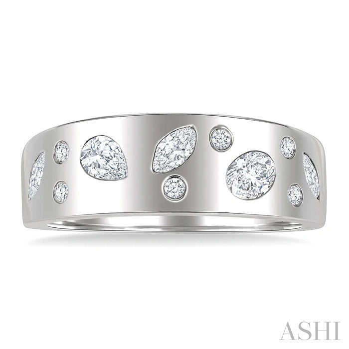 Mixed Shape Diamond Fashion Band