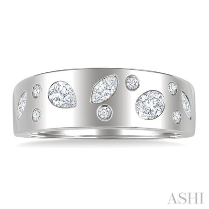 Mixed Shape Diamond Fashion Band