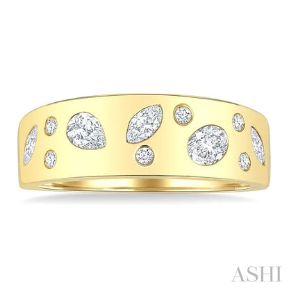 Mixed Shape Diamond Fashion Band