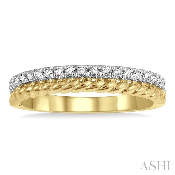 Rope Diamond Fashion Band