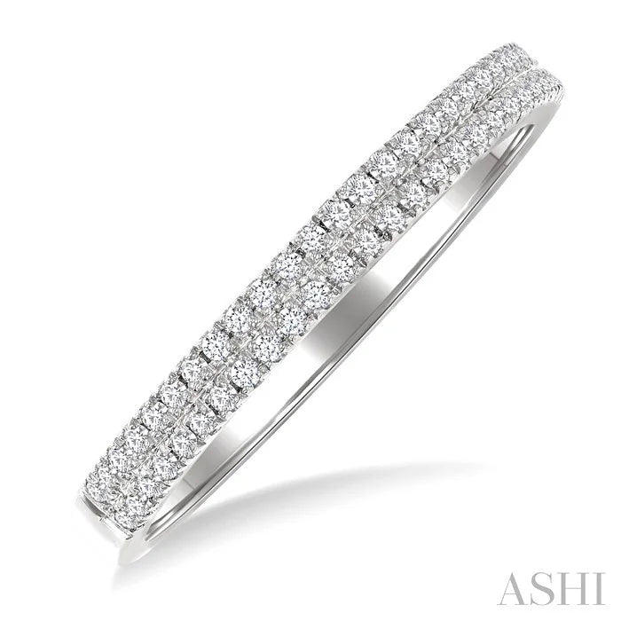 Double Row Diamond Ring
