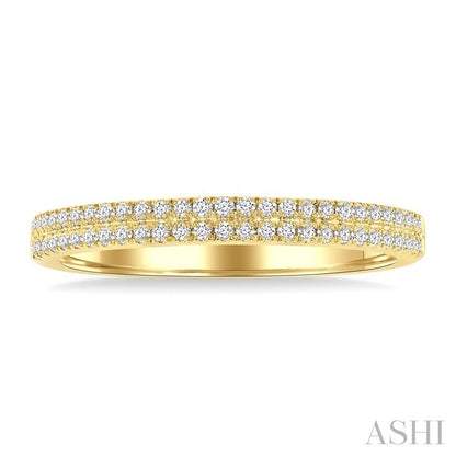 Double Row Diamond Ring