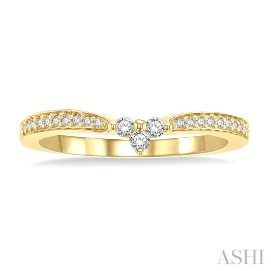 Chevron Diamond Fashion Ring