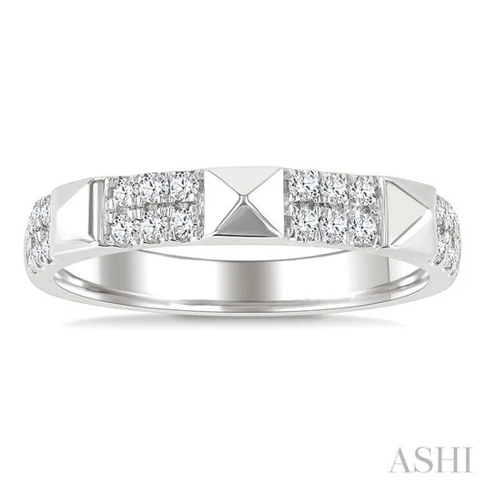 Pyramid Diamond Fashion Ring