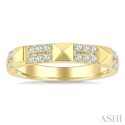 Pyramid Diamond Fashion Ring
