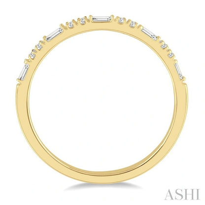 Stackable Baguette Diamond Fashion Band