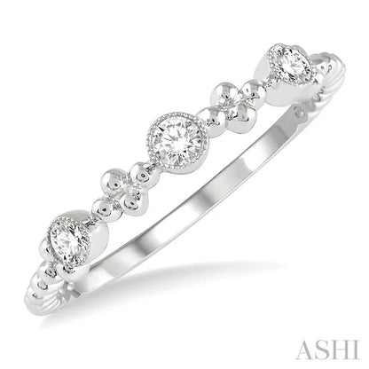 Bead Bijoux Stackable Diamond Fashion Band