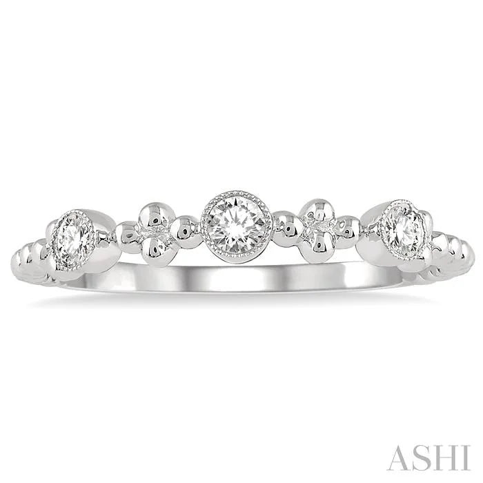 Bead Bijoux Stackable Diamond Fashion Band