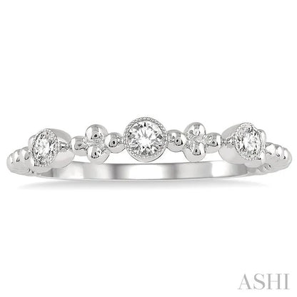 Bead Bijoux Stackable Diamond Fashion Band