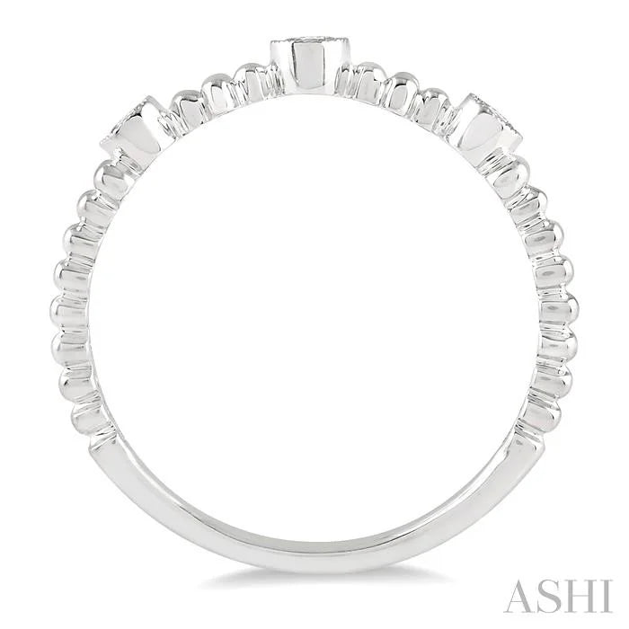 Bead Bijoux Stackable Diamond Fashion Band