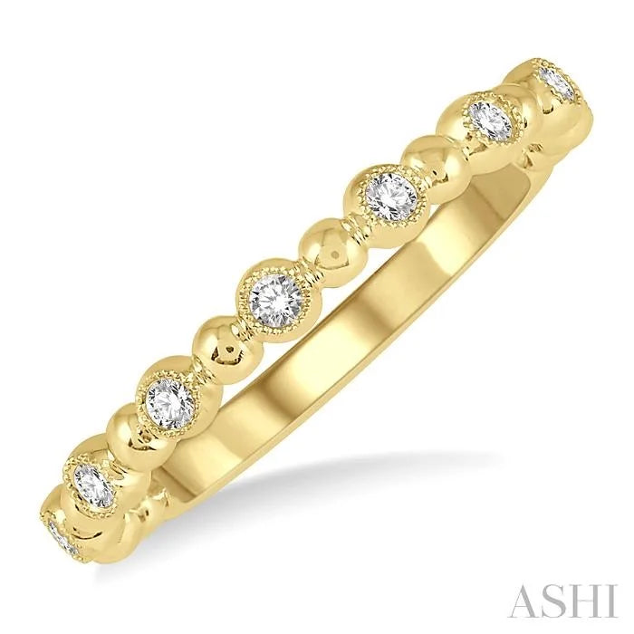 Bead Bijoux Stackable Diamond Fashion Band