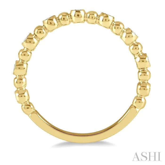 Bead Bijoux Stackable Diamond Fashion Band