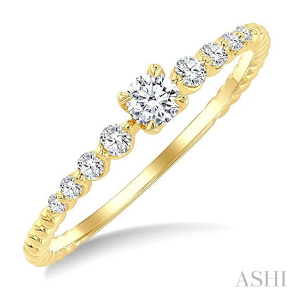 Stackable Diamond Fashion Ring