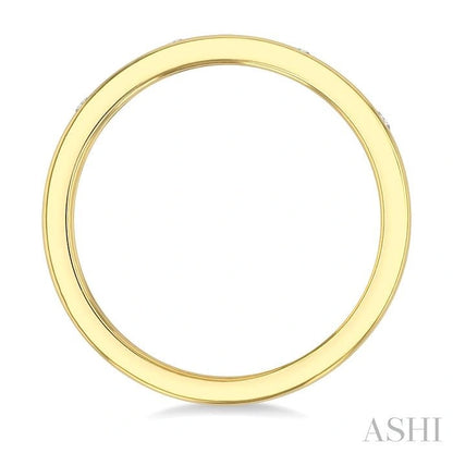 Flush Bezel Set Diamond Fashion Band