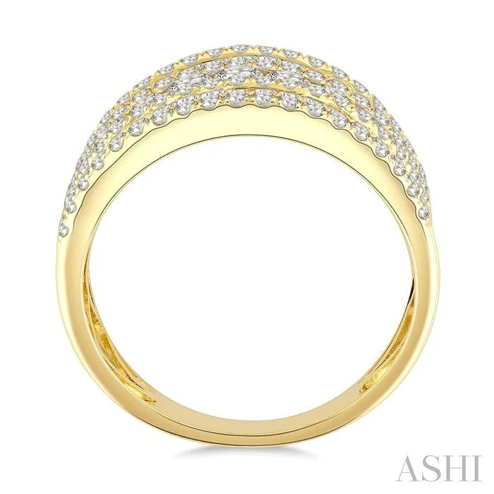 Baguette Diamond Fashion Bold Band