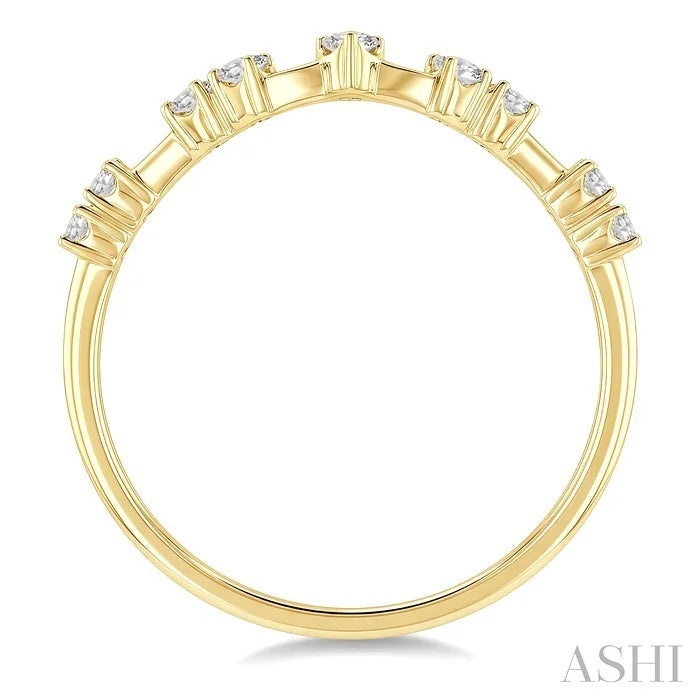 Chevron Diamond Fashion Band