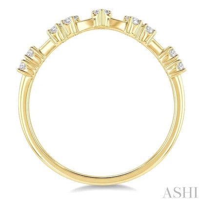Chevron Diamond Fashion Band
