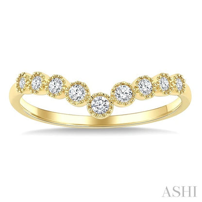Chevron Diamond Fashion Band