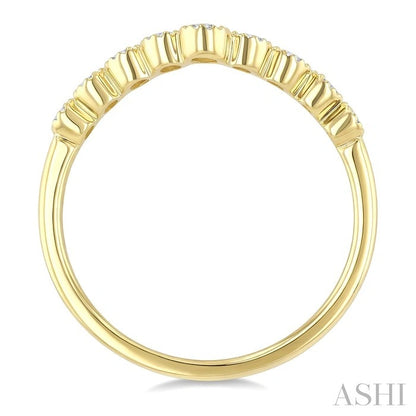 Chevron Diamond Fashion Band