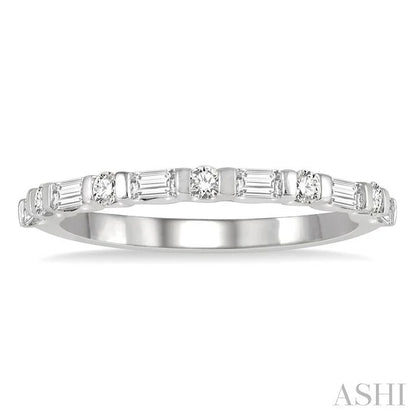 Stackable Baguette Diamond Fashion Band