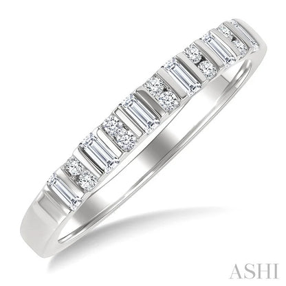 Stackable Baguette Diamond Fashion Band