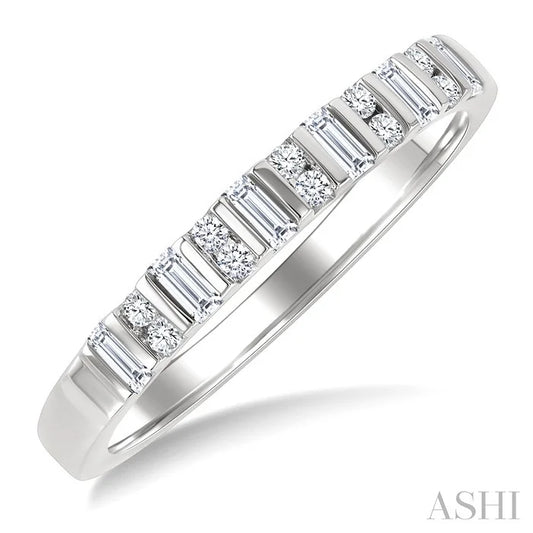 Stackable Baguette Diamond Fashion Band
