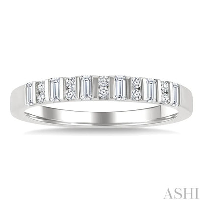 Stackable Baguette Diamond Fashion Band