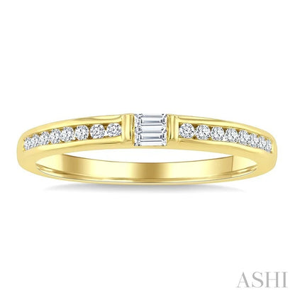 Stackable Baguette Diamond Fashion Band