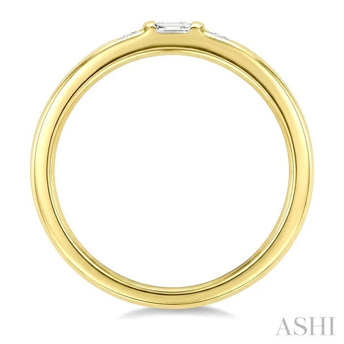 Stackable Baguette Diamond Fashion Band