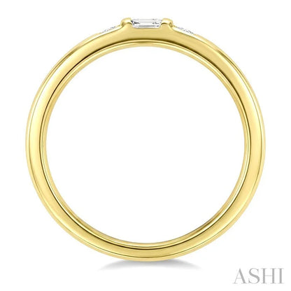 Stackable Baguette Diamond Fashion Band