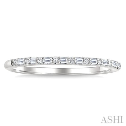 Stackable Baguette Diamond Fashion Band