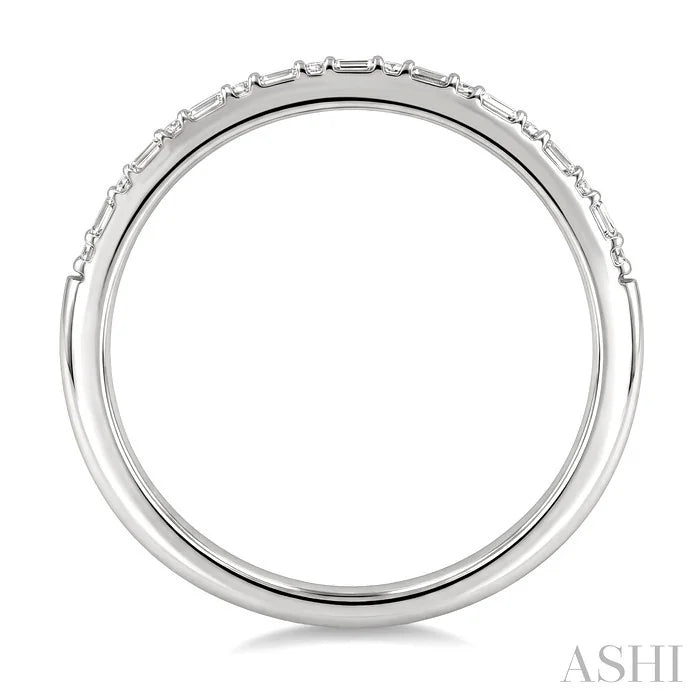 Stackable Baguette Diamond Fashion Band