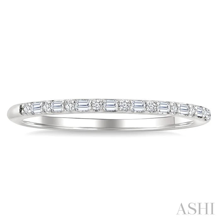Stackable Baguette Diamond Fashion Band