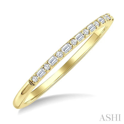 Stackable Baguette Diamond Fashion Band