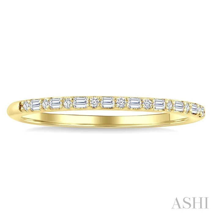 Stackable Baguette Diamond Fashion Band