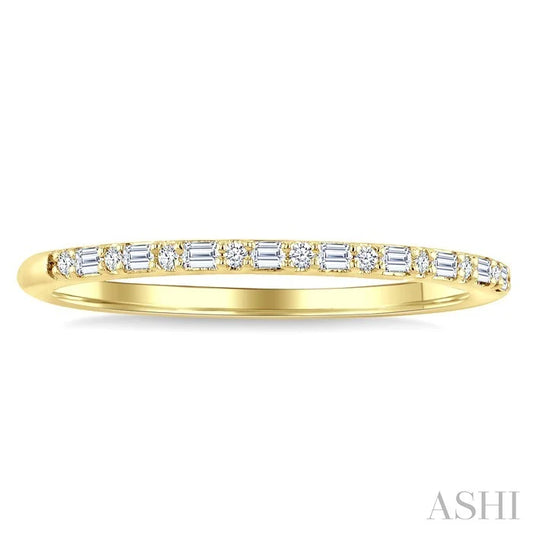 Stackable Baguette Diamond Fashion Band