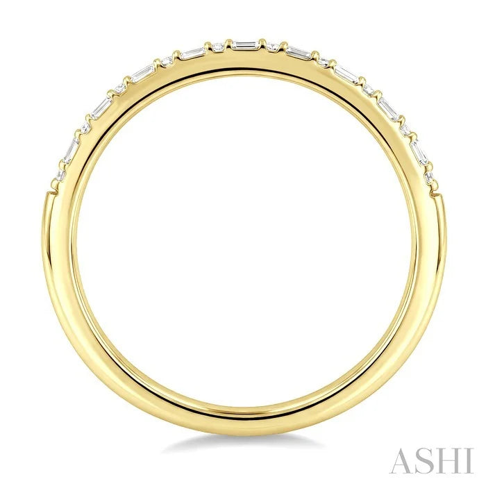Stackable Baguette Diamond Fashion Band